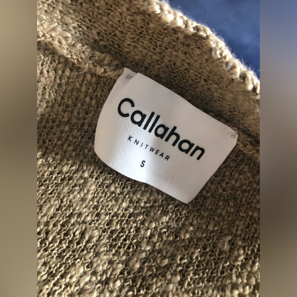 NWT Callahan Neapolitan Ice Cream Belted Cardigan - Size S - Picture 3 of 4